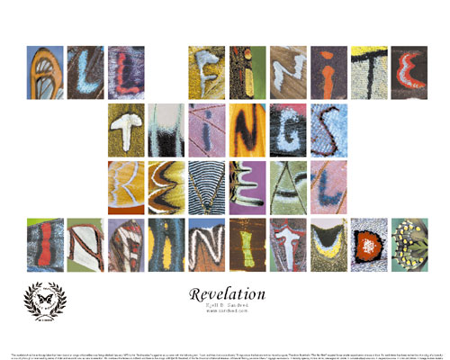 All Finite Things Reveal infinitude Poster